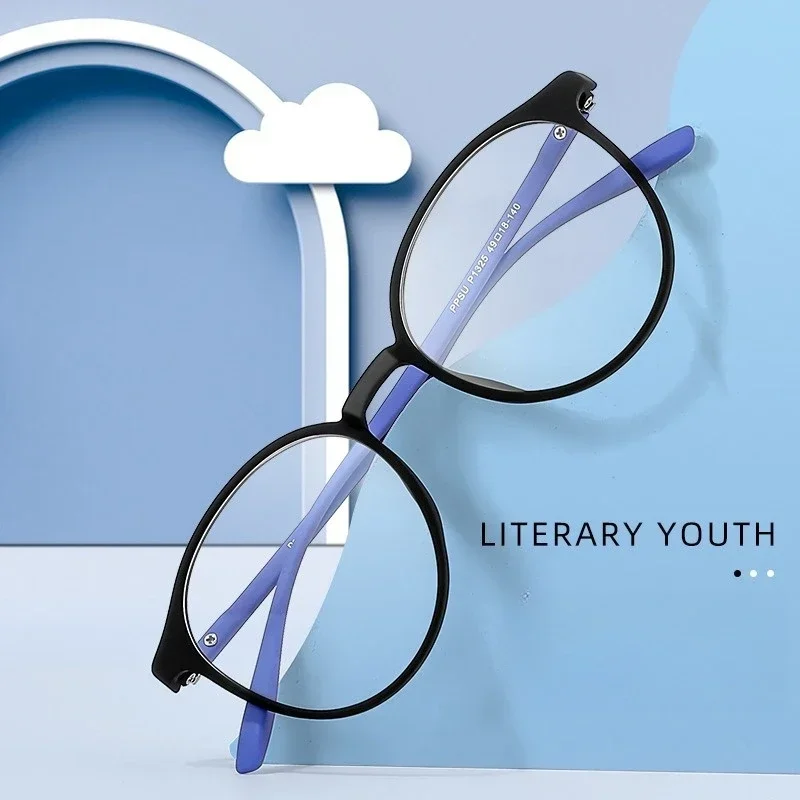 إطارات نظارات دائرية خفيفة الوزن للرجال والنساء من KIZN، نظارات طبية بصرية مريحة للوجه الصغير للمراهقين