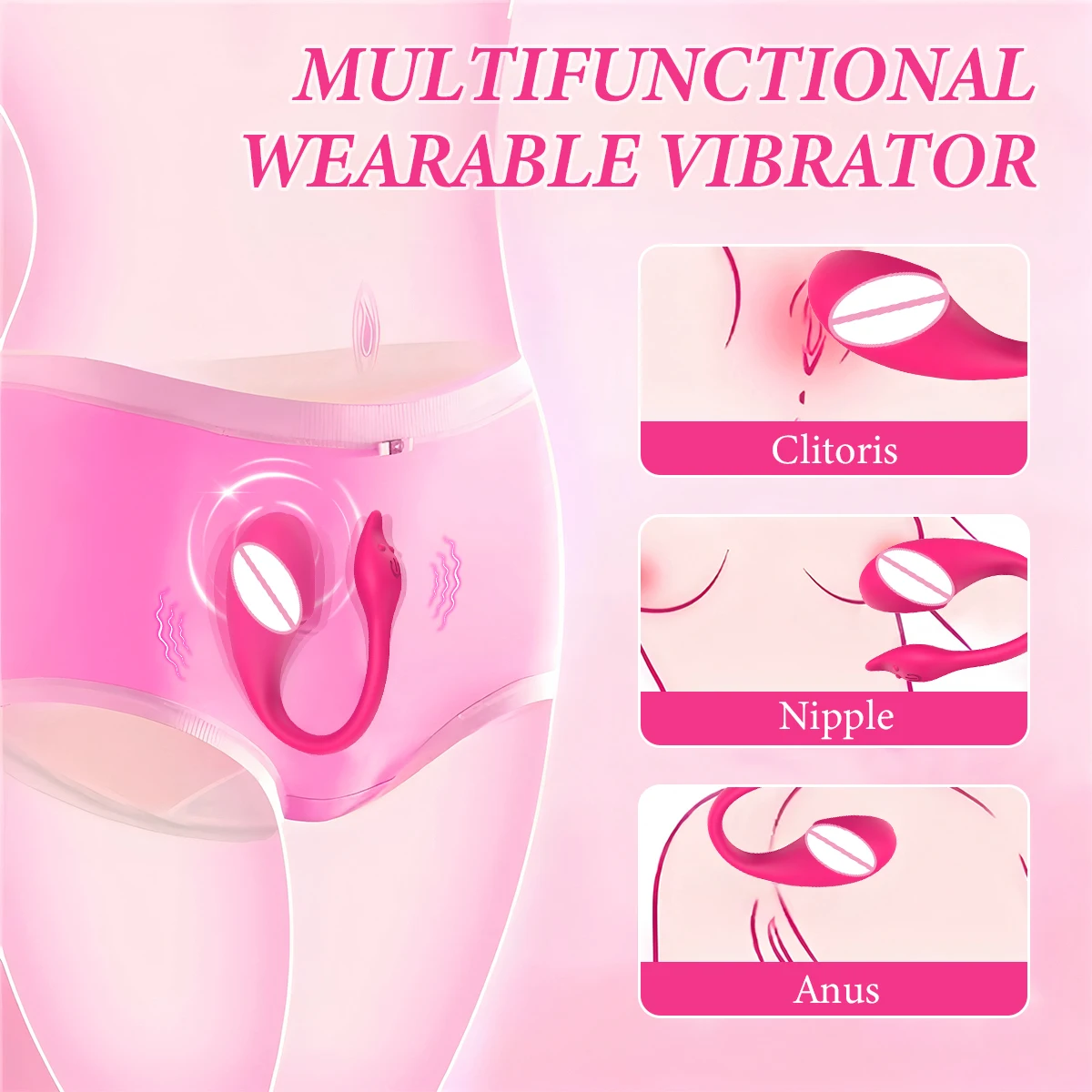 APP امرأة تهتز البيض المهبل مدلك نقطة محفز التحكم عن بعد للمرأة يمكن ارتداؤها الجنس لعب الكبار