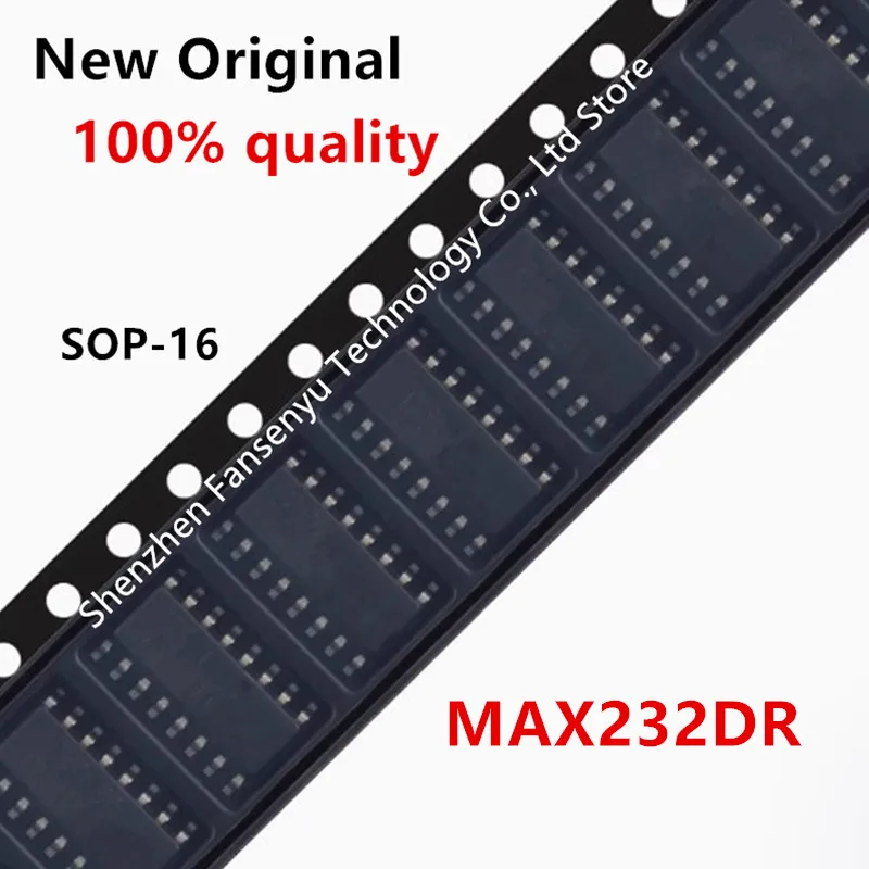 (10piece) 100% New MAX232 MAX232DR sop-16 Chipset