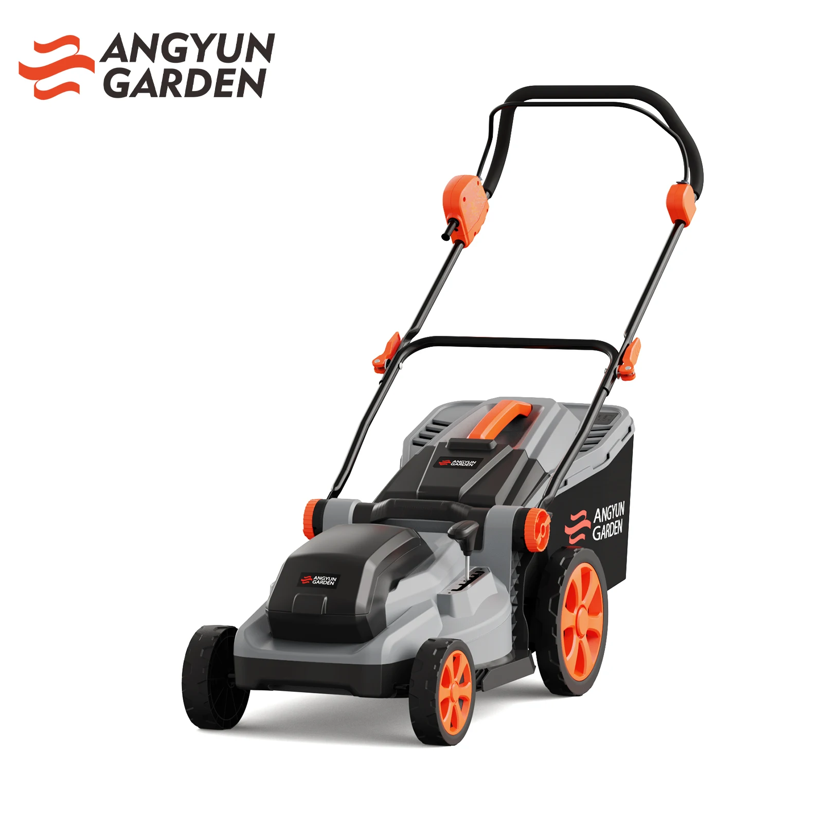 DC Industrial Grade Electric DIY Hand Push Lawn Mower 20+20V Lithium Battery for Grass Cutting Customized OEM Support
