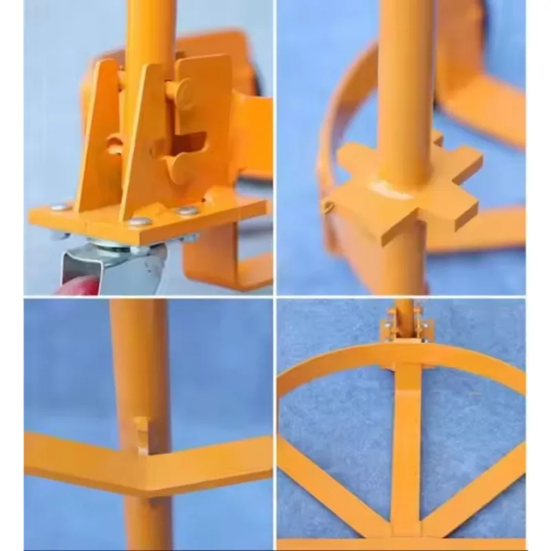 TEBAK 도매 저가 신품 수동 드럼 이동기 오일 드럼 리프터 트롤리 가정용 및 제조 공장용