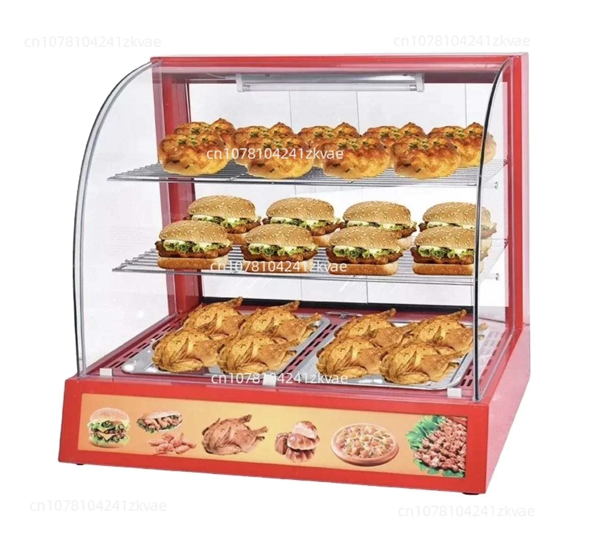 

Best Selling 3 Layers Snack Food Warmer Commercial Food Warmer Display Warming Showcase Electric Warm Food