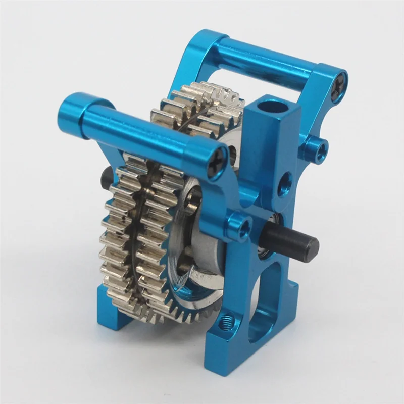 【Rangkaian Terakhir!】untuk HSP 02076 02040 02041 Roda Gigi Logam Transmisi Dua Kecepatan Lengkap untuk Model RC 1/10 Mobil Ikan Terbang 94122 9410