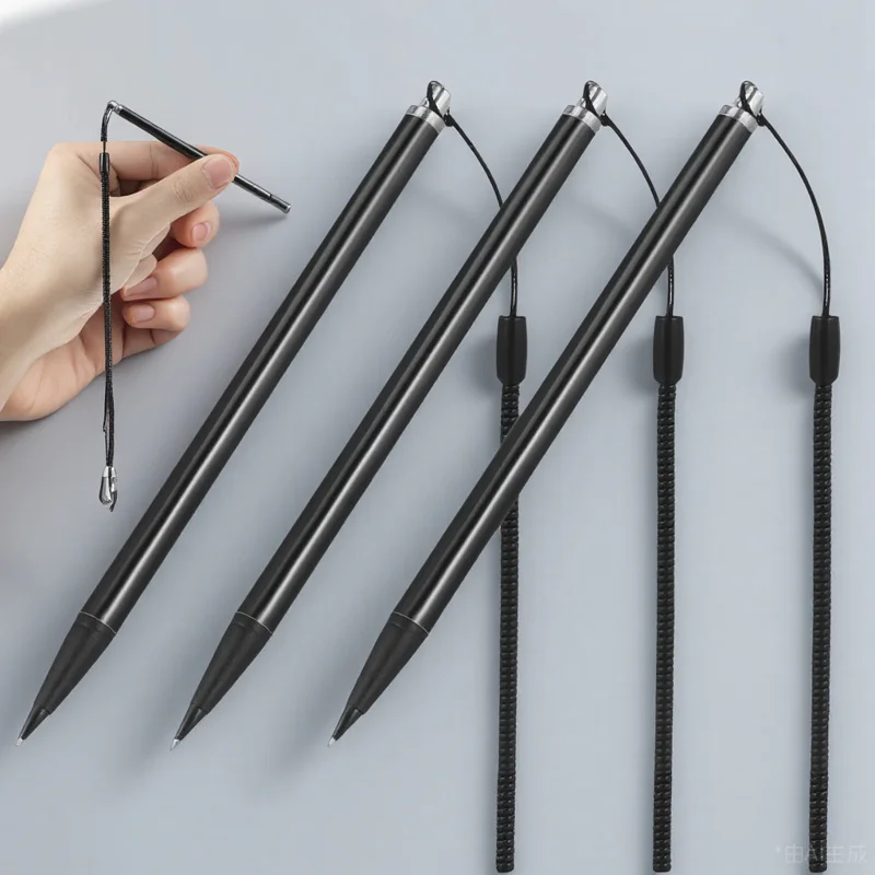 3pcs Touchscreen Stylus Pen High Precision Resistive Touch Pen With Anti-Loss Spring Rope For Navigator Pos Systems Tablet