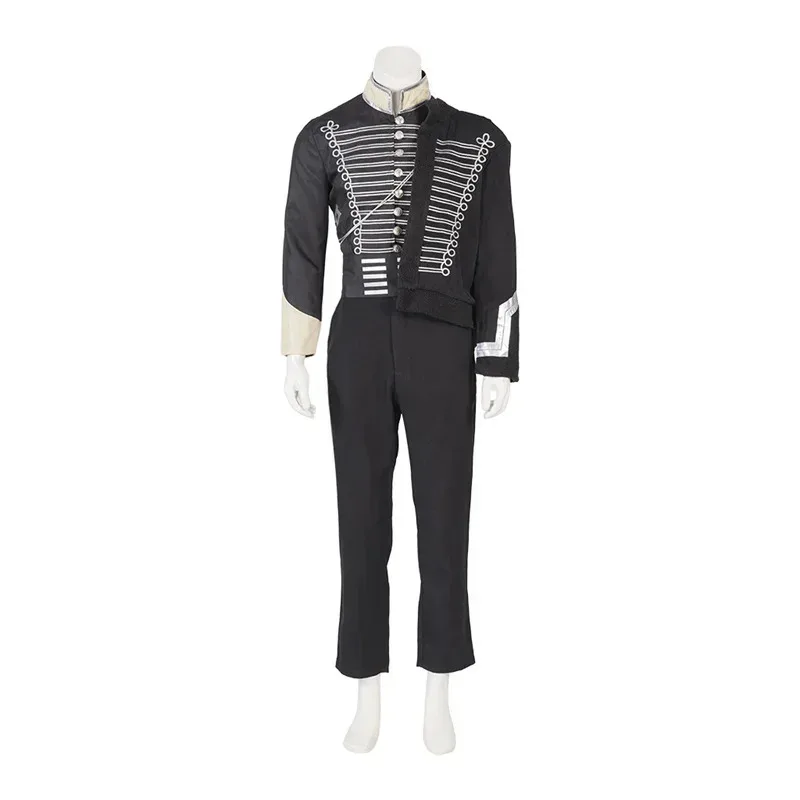 

Musical The Phantom of the Opera Viscount Raoul De Chagny Cosplay Costume Men Black Full Set Halloween Party Outfits