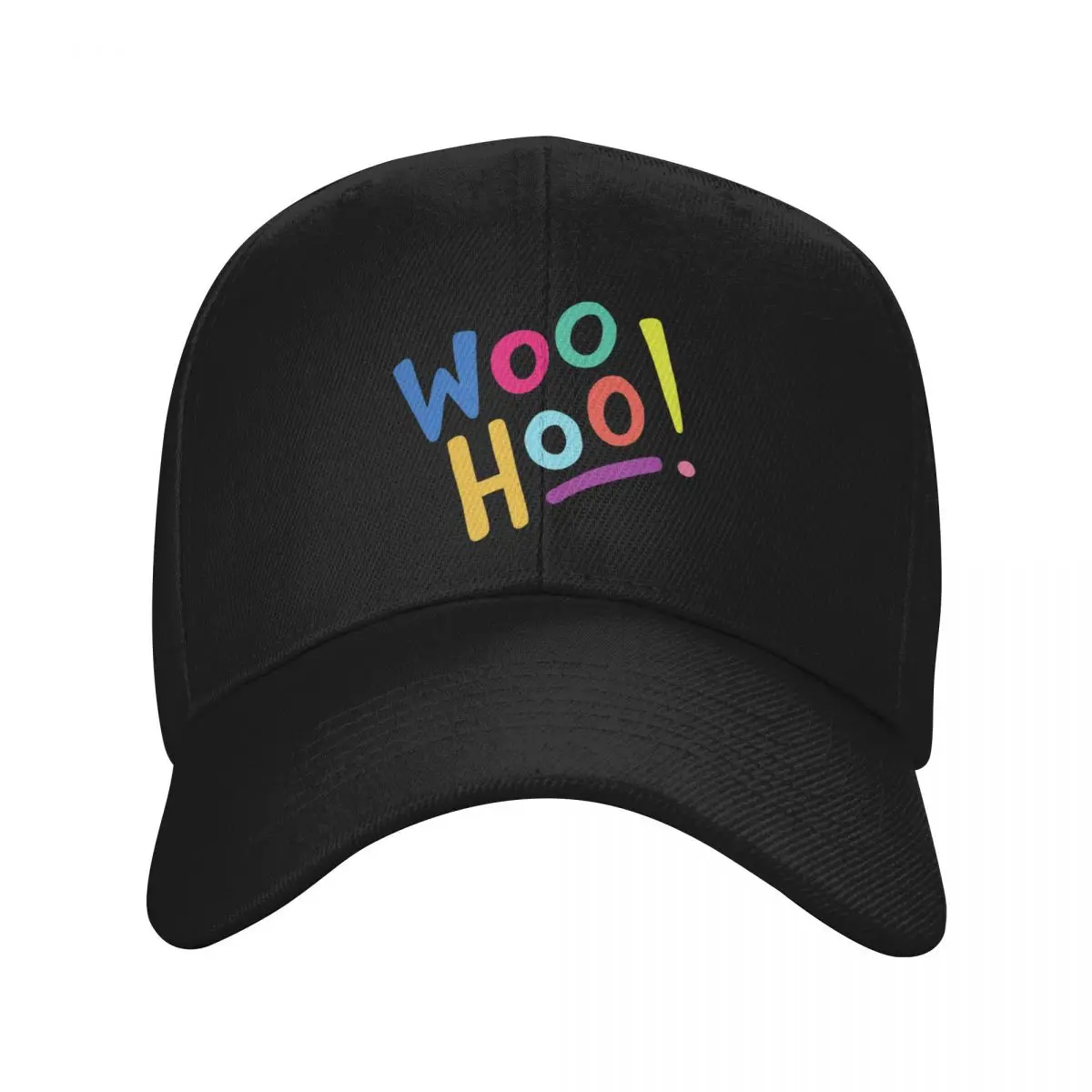 Woo Hoo! Baseball Cap cute Wild Ball Hat Anime Women Beach Fashion Men's