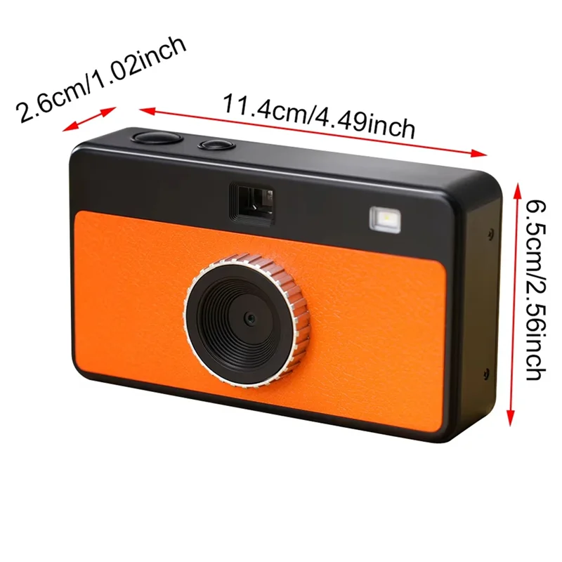 학생용 미니 디지털 카메라 HD 휴대용 HD 뷰티 셀카 레트로 캠퍼스 카메라 12.0 MP