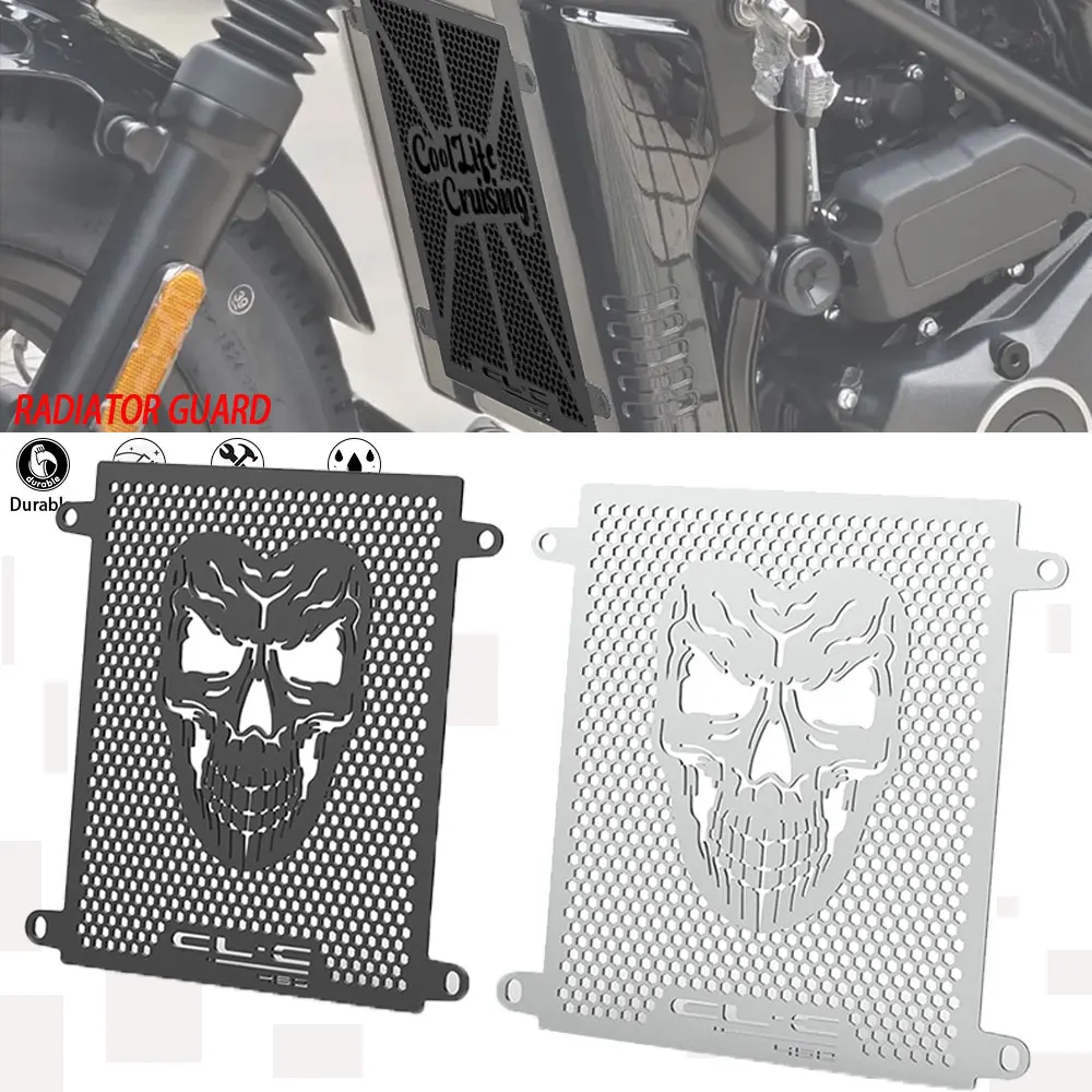 

450 CLC CL-C Accessories FOR CFMOTO CLC450 Bobber 450CL-C Motorcycle Radiator Grille Guard Cover Water Tank Protection Guards