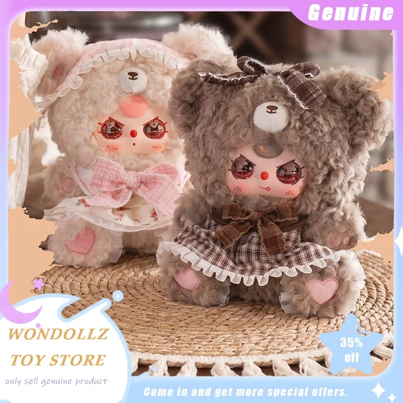 New Genuine Baby Three 400% Teddy Bear Series Blind Box Cute Vinyl Plush Doll Room Decoration Ornament Trendy Toy Surprise Gift