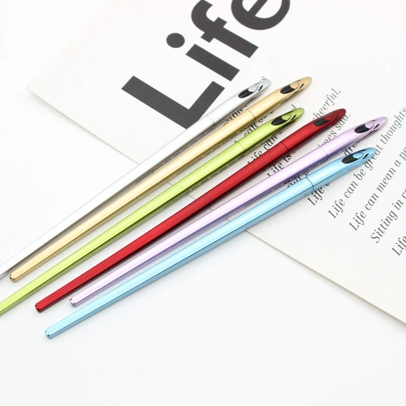 

36PCS Personalized Bullet Train Neutral Pen Student Stationery Signature Pen Simulation High-speed Train Modeling Pen