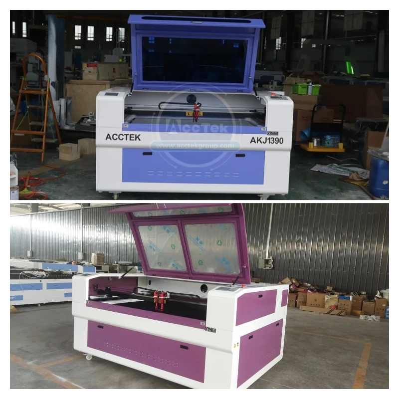 

2023 AKJ1390 Acrylic CNC Laser Cutting Machine for Plywood/Acrylic/Leather Laser Engraver 6040 4060 1390 100w Co2 Laser Cutter