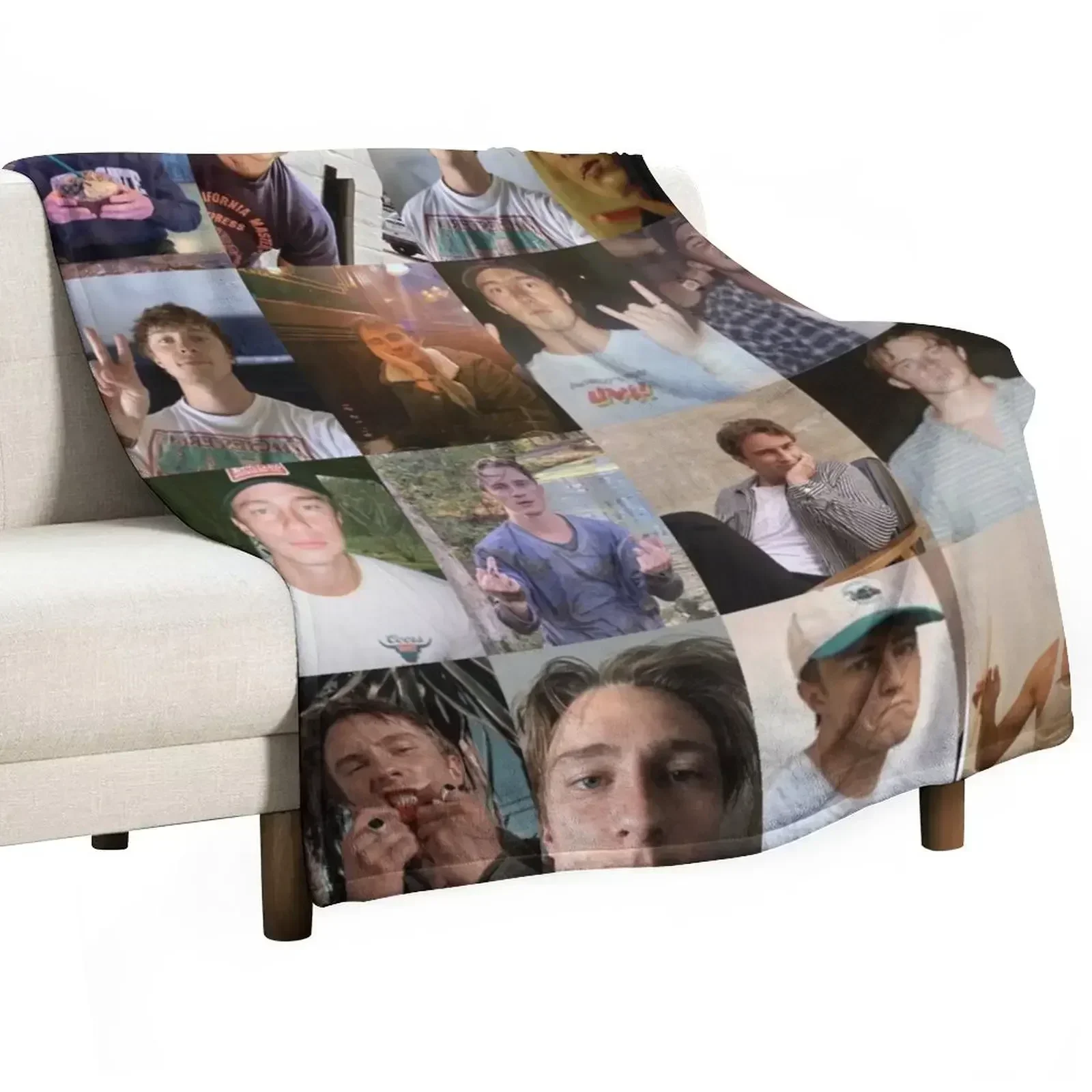 

Drew Starkey Throw Blanket Warm Large Hairy Blankets