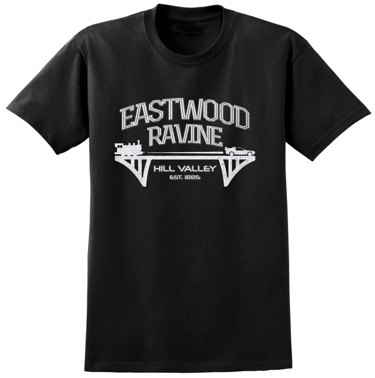 Eastwood Ravine Back To Future Inspired T Shirt Retro 70S 80S Film Movie