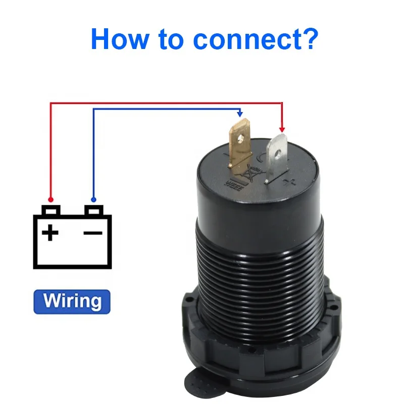 مخصص جزءا لا يتجزأ من نوعين C Pd وواحد Usb Qc 12 فولت 24 فولت Usb شواحن المحمول شاحن مَقْبِس مخرج للحافلة مدرب سكوتر كهربائي