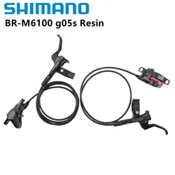 Shimano DEORE SLX M6100 M6120 Brake Pistons Hydraulic Disc BR For MTB Bike Accessories Resin/Resin lec/Metal lec Pads G05S J04C