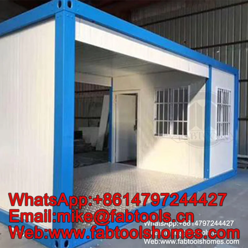 Custom high quality foldable house Outdoor living house Matching furniture and appliances