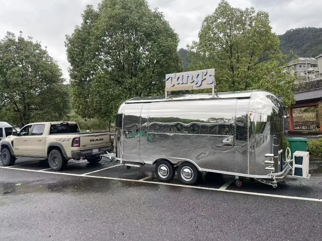 Hangzhou Scenic Spot Insulation Sales Mobile Snack Truck Multifunctional Dining Truck Commercial Breakfast Truck Mobil
