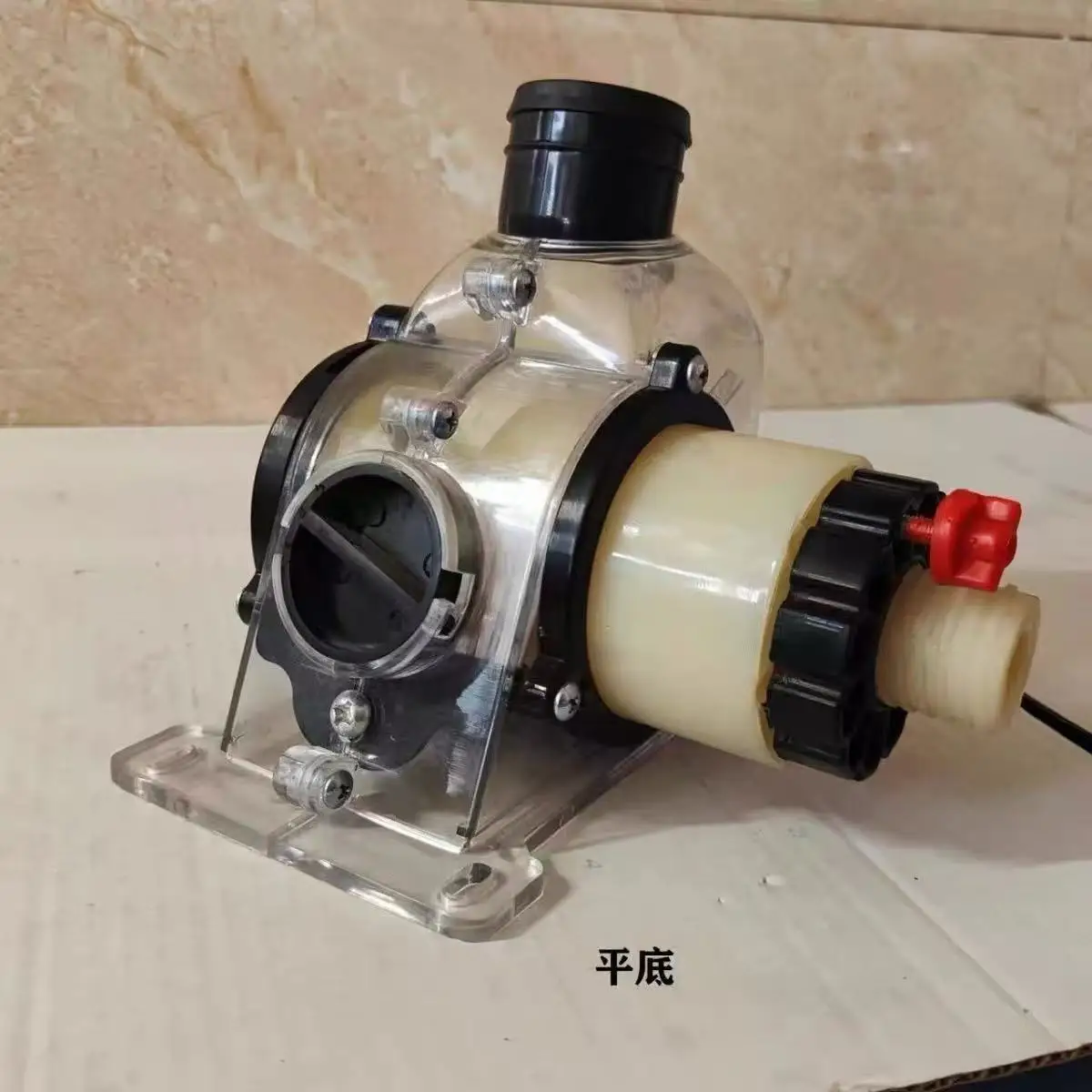 Hand-adjusted Transparent Fertilizer Box Seeder Accessories Corn Wheat Soybean Seeder Box Agricultrual Accessories