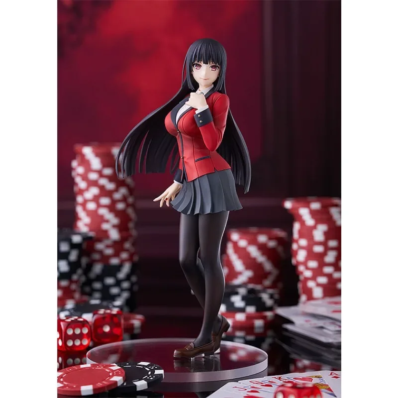 Original GSC POP UP PARADE Kakegurui Anime Figure Meari Saotome Jabami Yumeko Action Figure Ornament Gift Toys for Kids