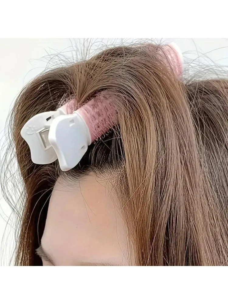 Haarwickler Volumen-Lockenwickler Ansatz-Clips Flauschiger Sofort-Pony Hitzfreier Haarwickler Ohne Hitze Styling-Tool