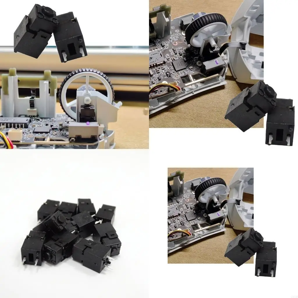 

G6DD 2Set 14mm Mouse Scroll Wheel Press Down Microswitch Middle Button 2Pins for DeathAdder Gaming Mouse