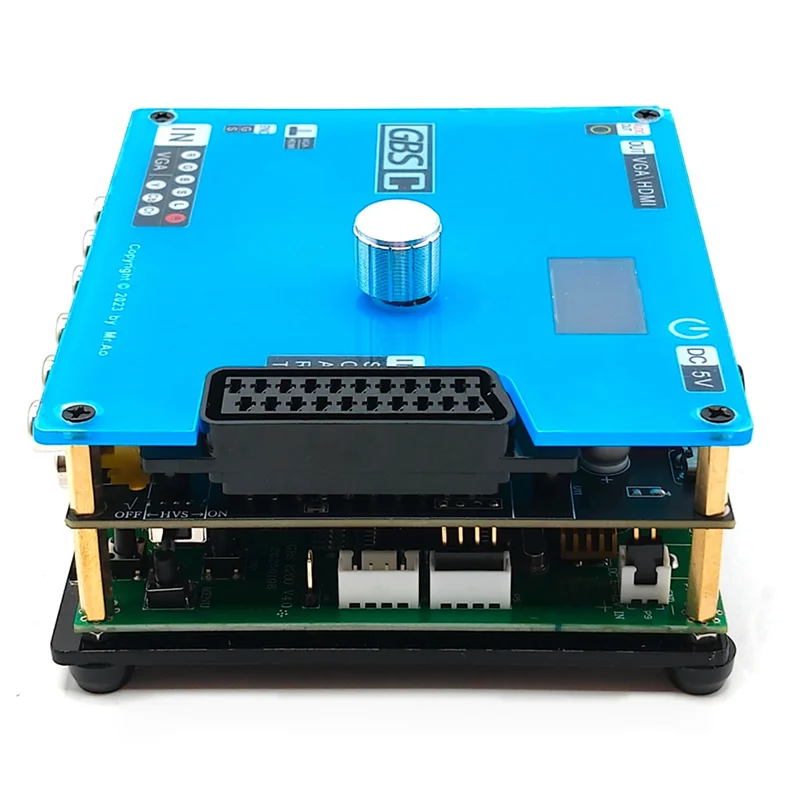 B27B جهاز تحويل الفيديو GBS التحكم في الفيديو Transcoder GBSC RGBS VGA Scart Ypbpr إشارة إلى VGA HD Upscalers #3