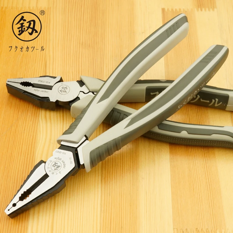 Japan's Fukuoka Tools Portable Labor-saving Multi-function Wire Pliers Precision Industrial Grade High Carbon Steel