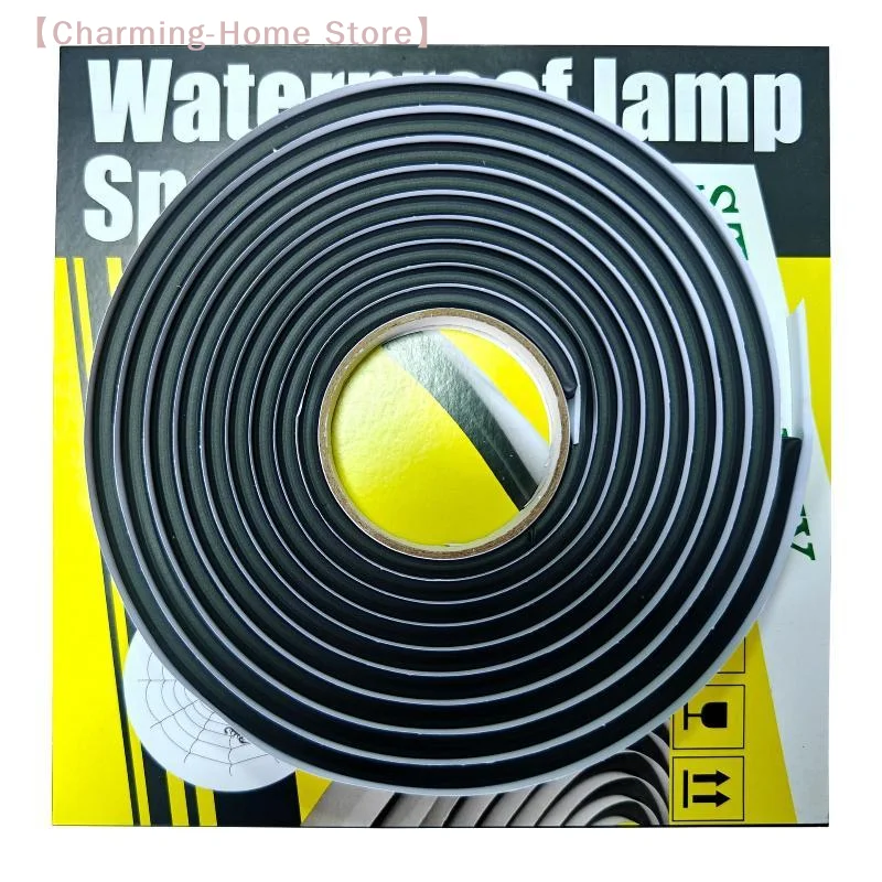 【M】Waterproof Sealing Strip With Strong Adhesion And  Resistant Perfect For Car Lamps Home Window Door Sealing