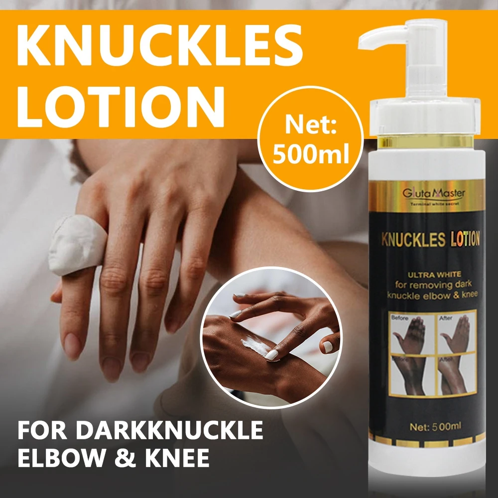 

Gluta Master Knuckle, Knee, Thigh Body Carem for Dark Skin Moisturising Glossy Anti-taches Body Lotion 500ml