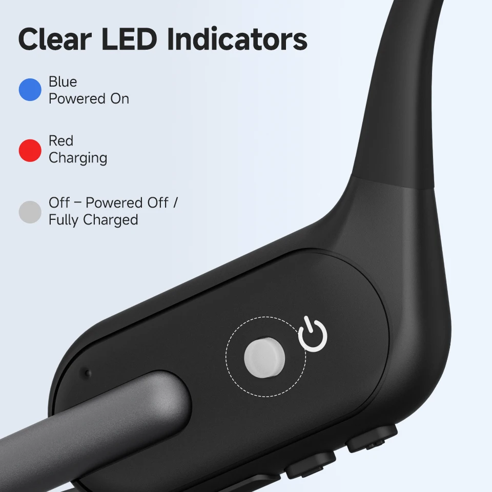 RETEKESS TT042 Knochen-Schallverstärker für Senioren, Knochenleitungs-Ohrhörer mit offenem Ohr, klare Klangqualität, lange Akkulaufzeit, Dual-Modus – Detail 13