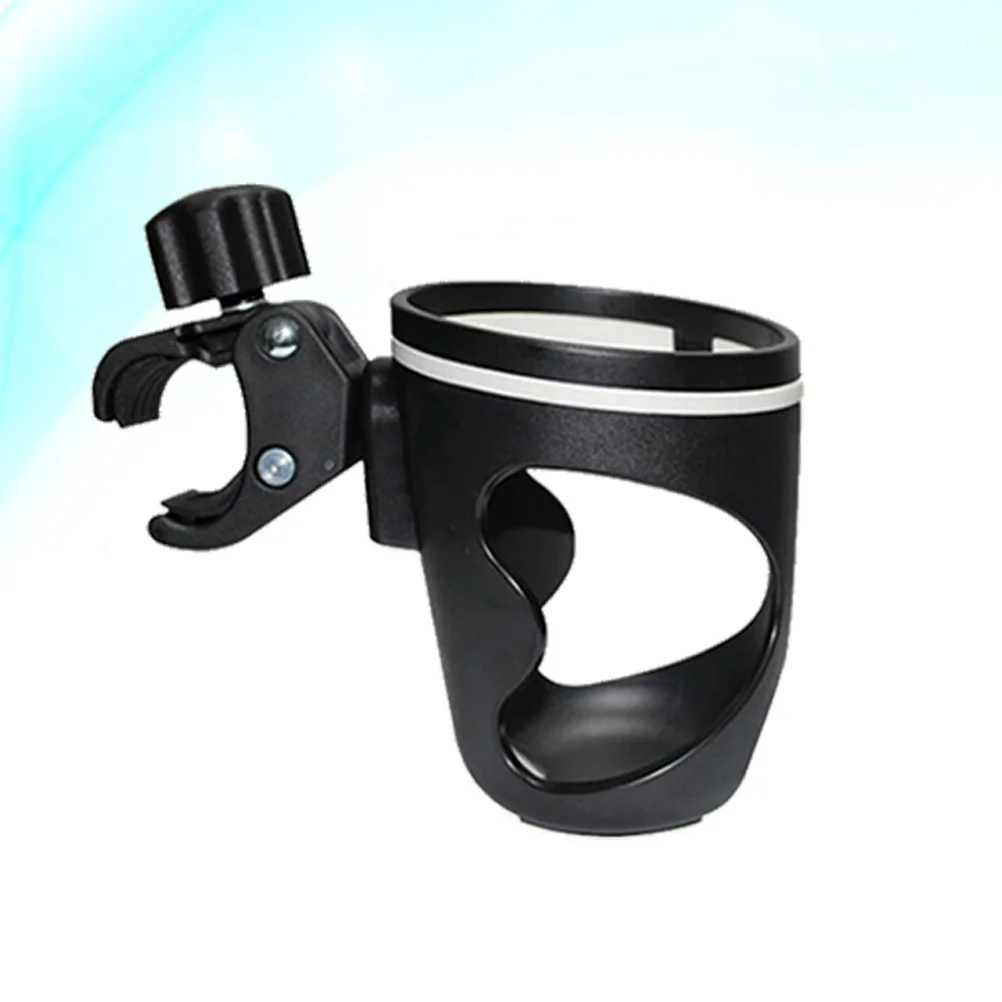 حامل أكواب لعربة الأطفال متعدد الوظائف، حامل زجاجات قابل للتعديل مع مشبك دوار 360 درجة لعربات الأطفال والدراجات البخارية #3