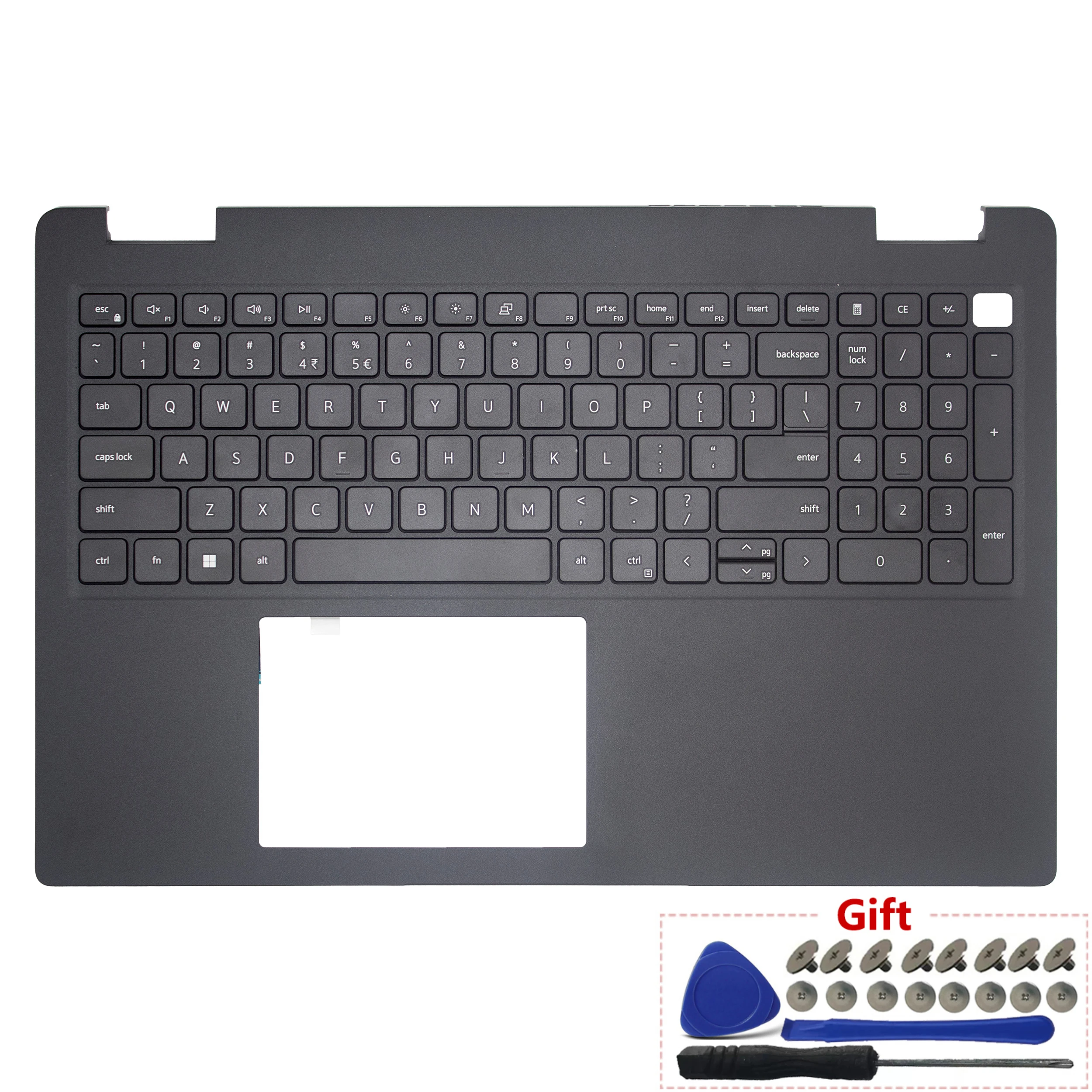 Funda superior para Dell Latitude 3520 E3520, carcasa de repuesto con Teclado retroiluminado, reposamanos, portátil, novedad, Original, 0DJP76, DJP76