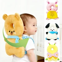 Newborn Headrest Security Pillows Backpack Toddler Baby Head Fall Protection Pad Cushion Cartoon Soft Security Pillows Backpack