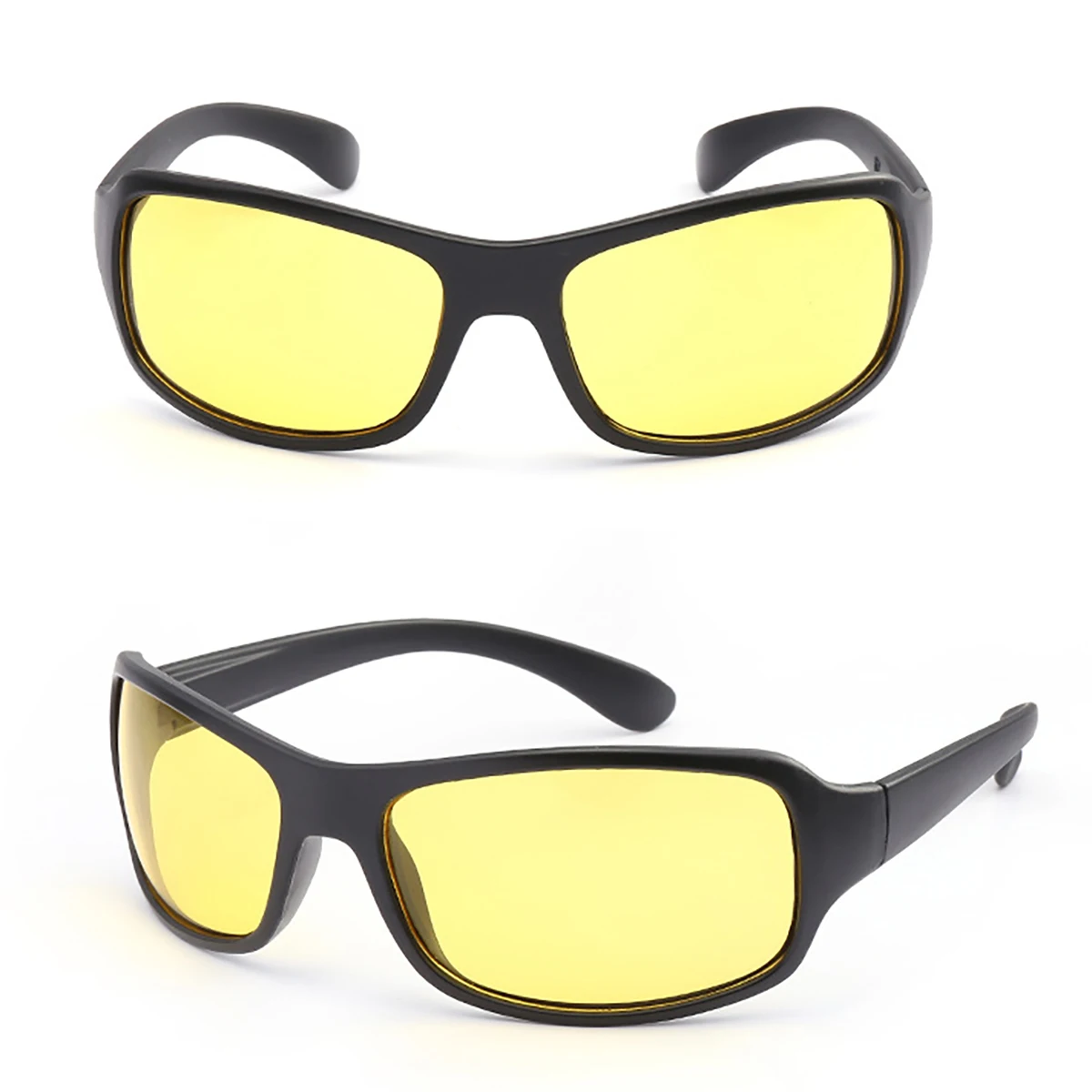 New Large Frame Square Sunglasses Women Outdoor Sports Cycling Sun Glasses Men Night Driving Fashion Eyewear UV400 Oculos De Sol