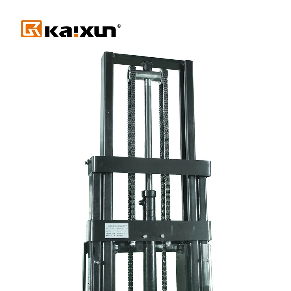 Industrial Battery Pallet Jack Transport Trolley 1t Rough Terrain Roller Skate Transporting Pallet Truck