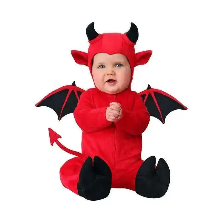 Halloween Children's Day School Stage Show Cosplay Anime Children's Lovely Devil Role Play Costume