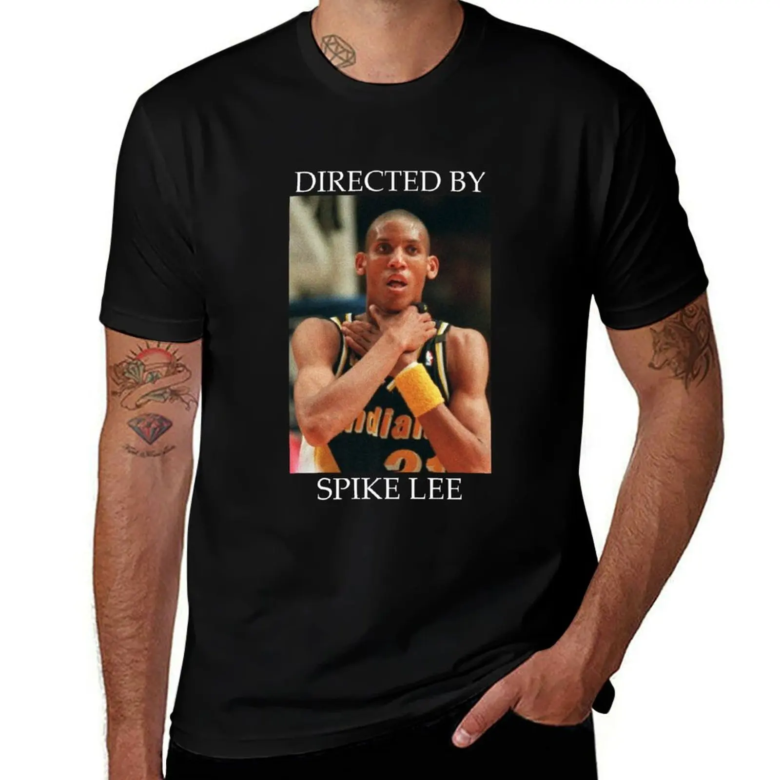 Legendary Choke Reggie Miller T-Shirt Casual Graphic Print Tee