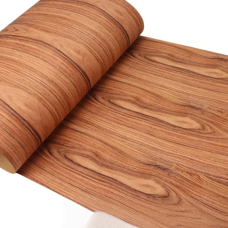 Natural Brazilian Rosewood Wood Veneer, 0.3mm, 250x58cm, For Jewelry Box & Guitar Body Veneering.(Backing Non-woven Fabric)