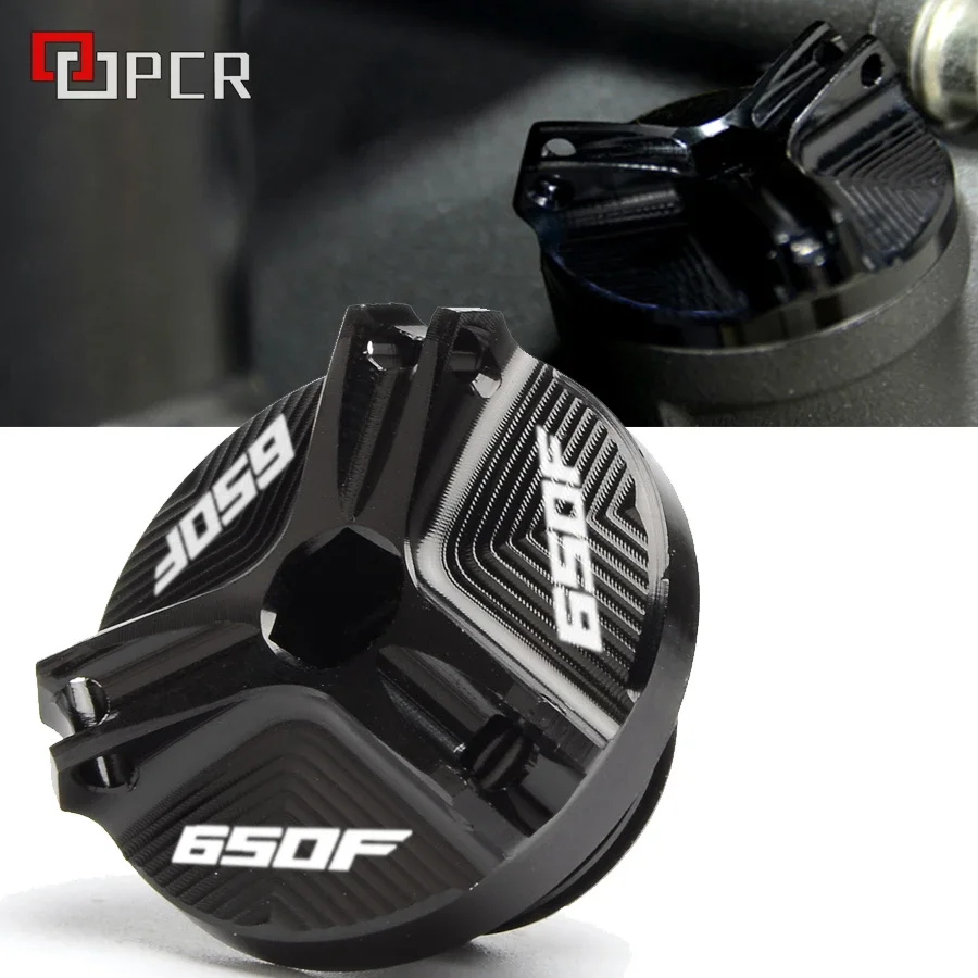 Tapa de llenado de aceite de motor de motocicleta, cubierta de enchufe para Honda CB650F CBR650F CB 650F CBR 650F 2015 2016 2017 2018, negro, rojo, dorado y azul