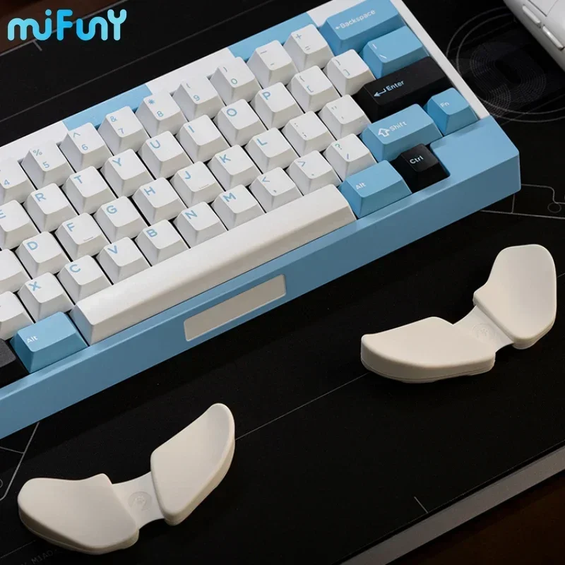 Mifuny DeltaHub Carpio2.0 Separate Wrist Rest Silica Gel Relieve Wrist Pressure Desk Mat Ergonomic for Mechanical Accessories