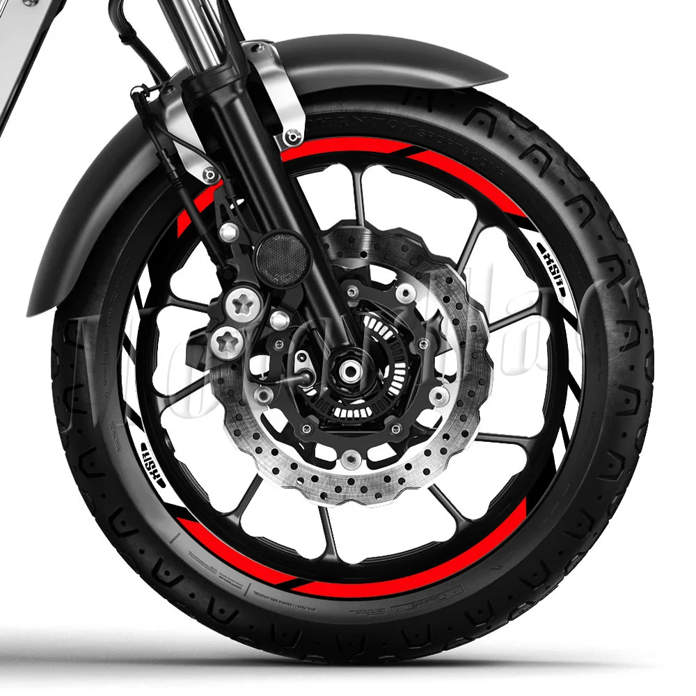 Motorrad-Radaufkleber Reflektierender Felgenaufkleber Nabenstreifenband Zubehör Wasserdicht Für XSR 125 155 700 XSR900 XSR700 – Detail 3