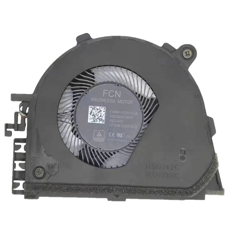 New CPU Cooling Fan for HP EliteBook X360 830 G7 HSN-I42C I38C FAN M03868-001