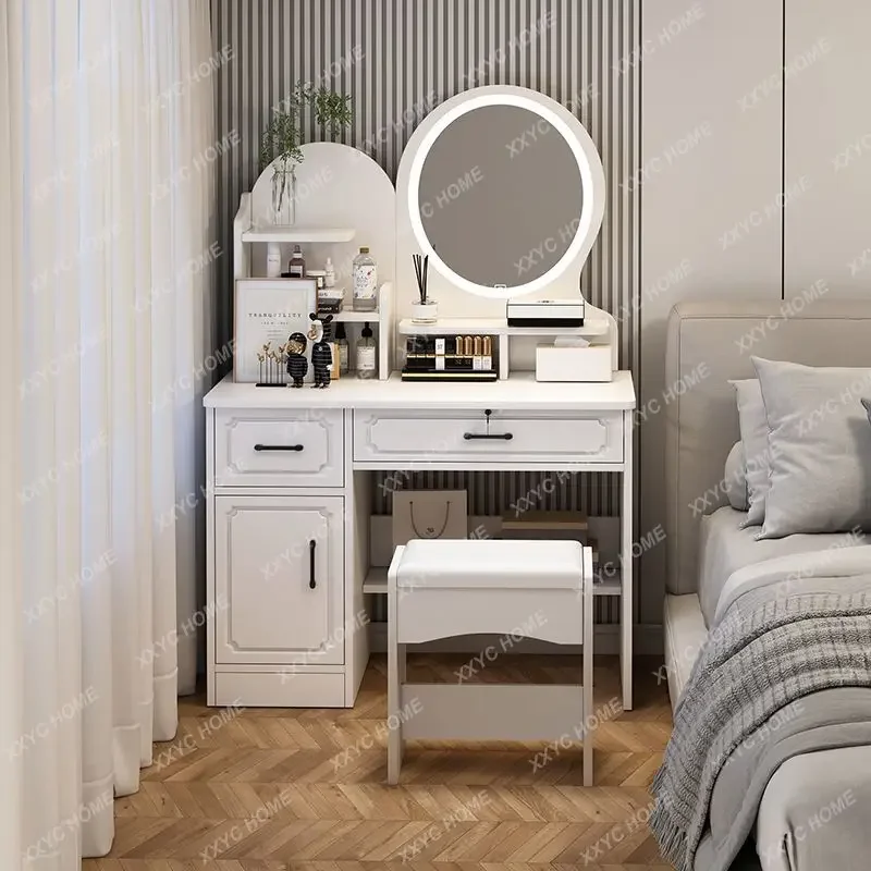 Dresser, makeup cabinet 2024 new small apartment makeup table, makeup table, bedroom modern simple dressing table