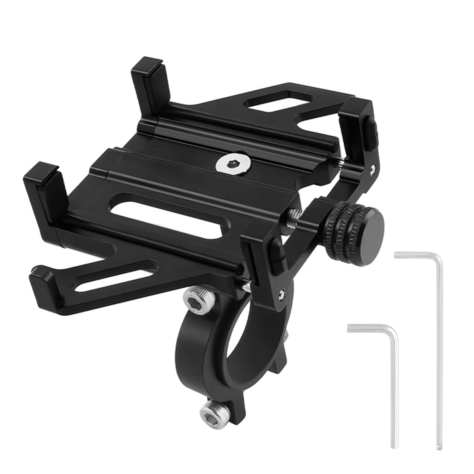 5 Claw Lock Holder Lightweight Bike Phone Mount Bicycle Holder Lightweight Aluminum Design High Oxidation Resistance