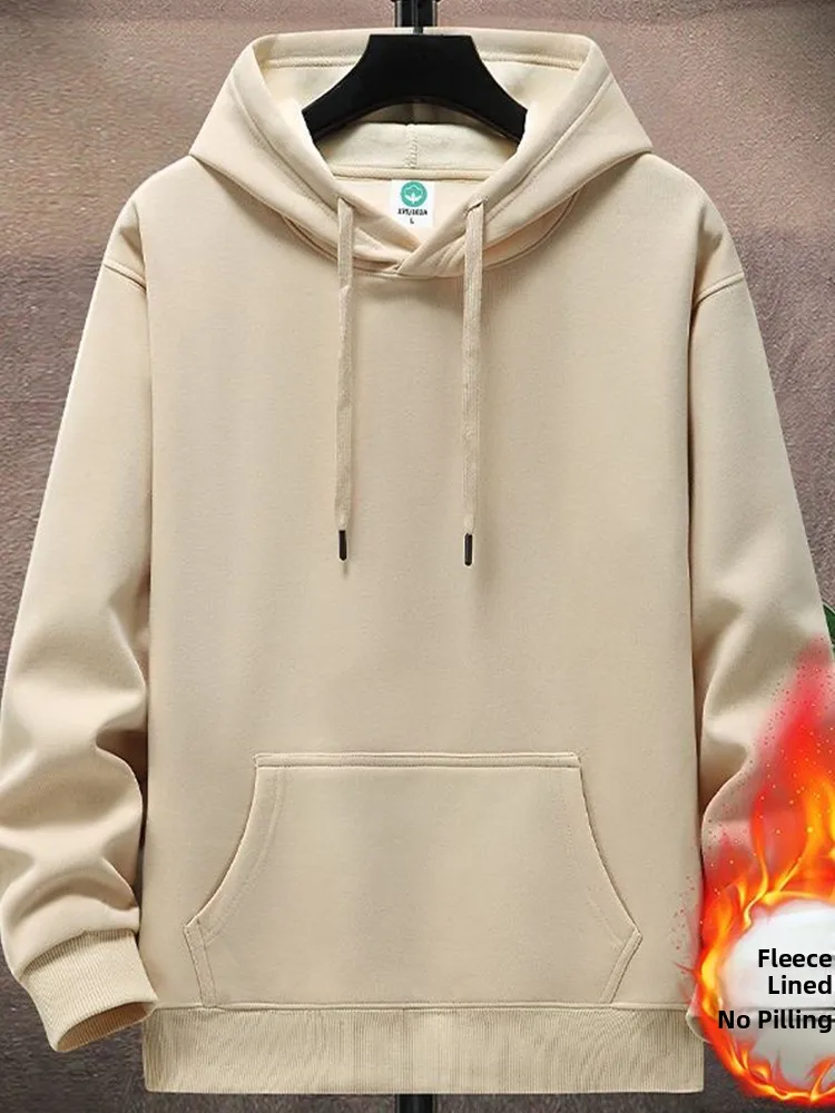 

Мужская свободная толстовка с капюшоном Fce, модный цвет, антибактериальная, осенне-зимняя, повседневная, удобная посадка