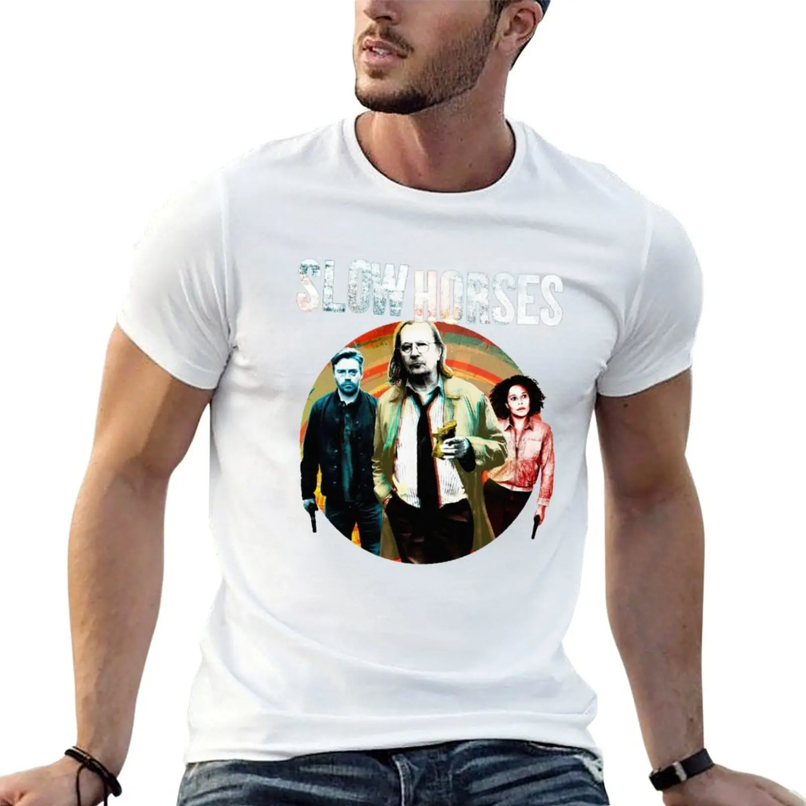 Slow Horses 2 T-Shirt Ultra Soft Breathable Tee Top