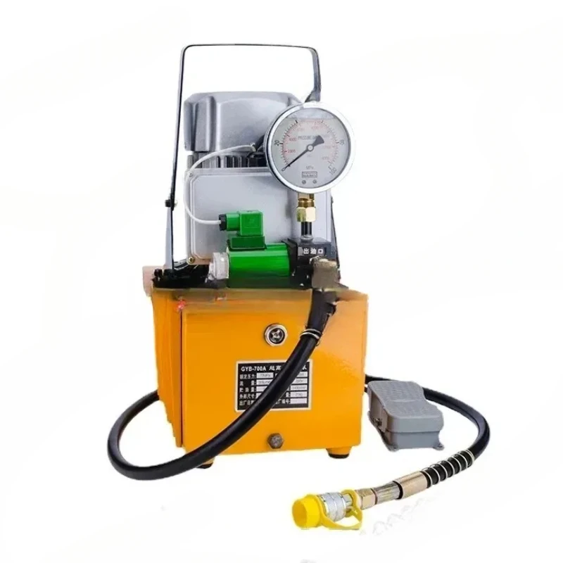 Pedal Ultra-High Pressure Electric Pump Solenoid Valve Hydraulic Pump Station Electric Oil Pump 700 Small Oil Press Machine