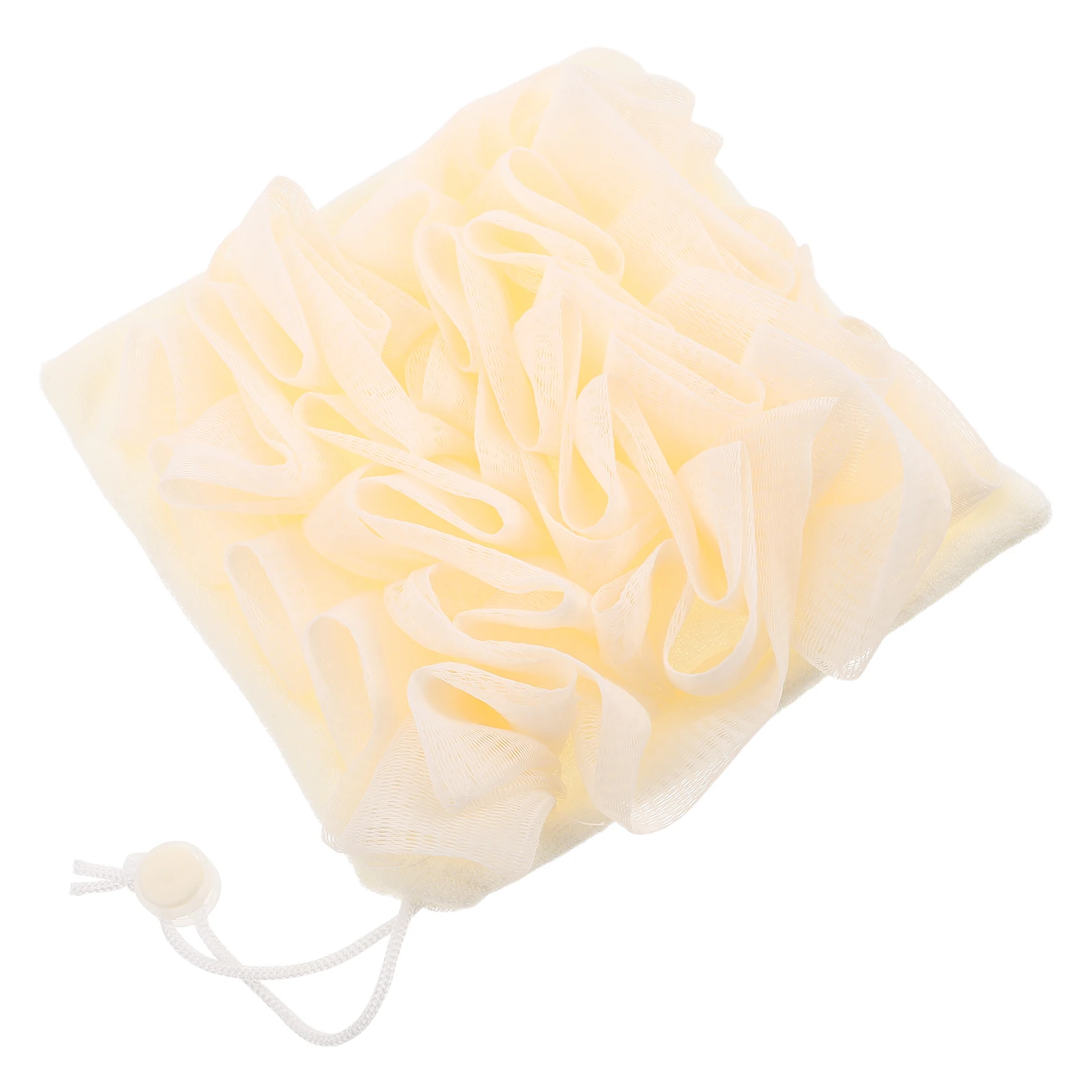 

Dual Sided Bath Scrubber Soap Holder Travel Exfoliating Body Wash Cloth Soft Shower Sponge Skin Cleansing Scrub Towel