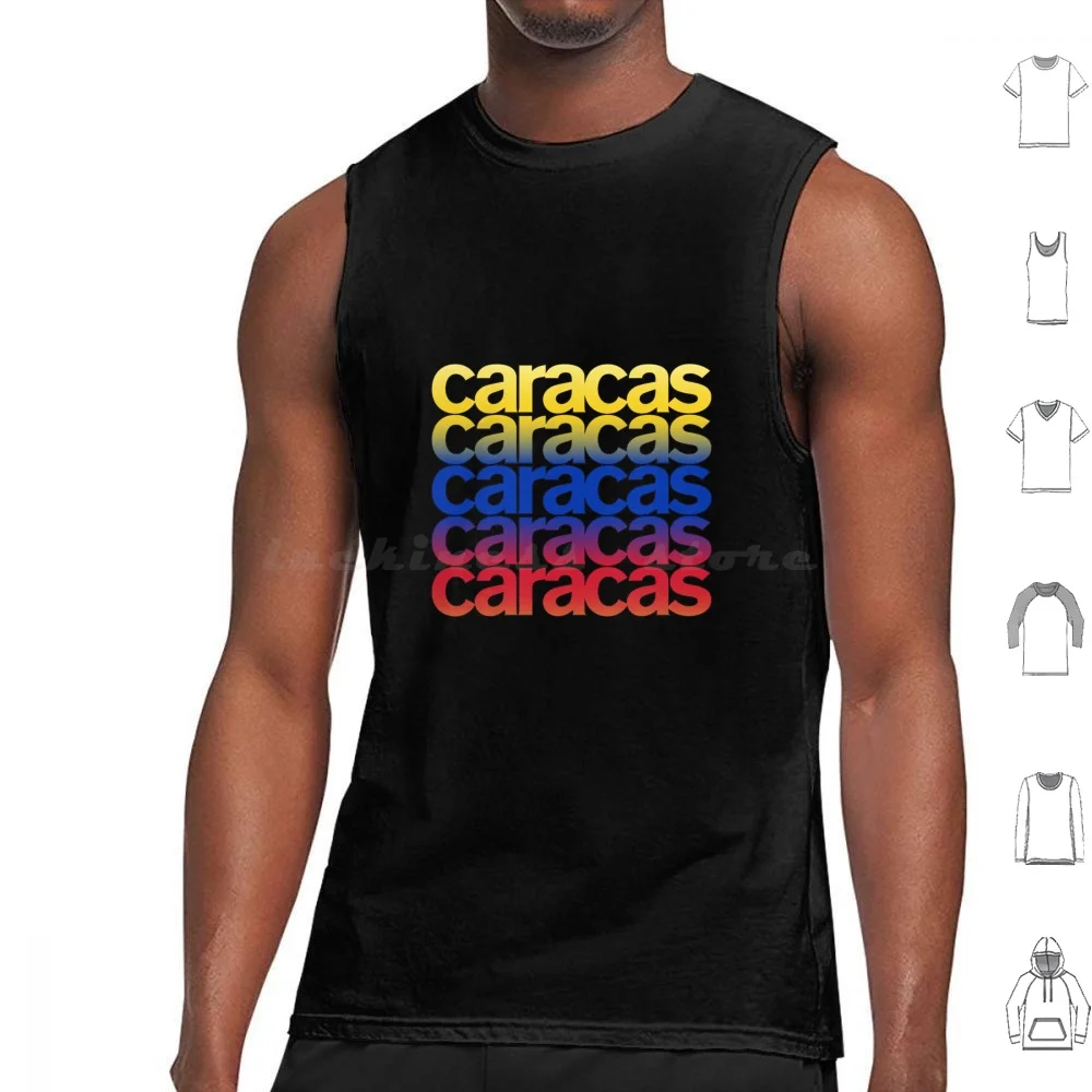 Caracas Vibe Tank Tops Vest Sleeveless Caracas Venezuela Venezuelan Venezuelans Vzla Caracas Venezuelan Vibe