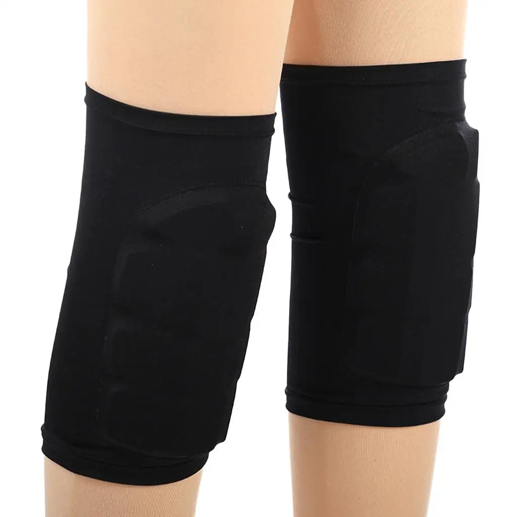 2xUnisex Child Adult Figure Skating Knee Protector Pad Ice Sports Equipment S image 3